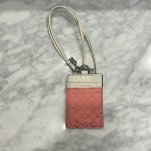 Coach luggage tag